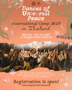 Dances of Universal Peace Training Camp and Caravan in Thailand dupposter main poster scaled